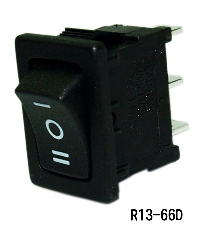 Miniature Rocker Switch, SP, cut out 19.4* 13 mm