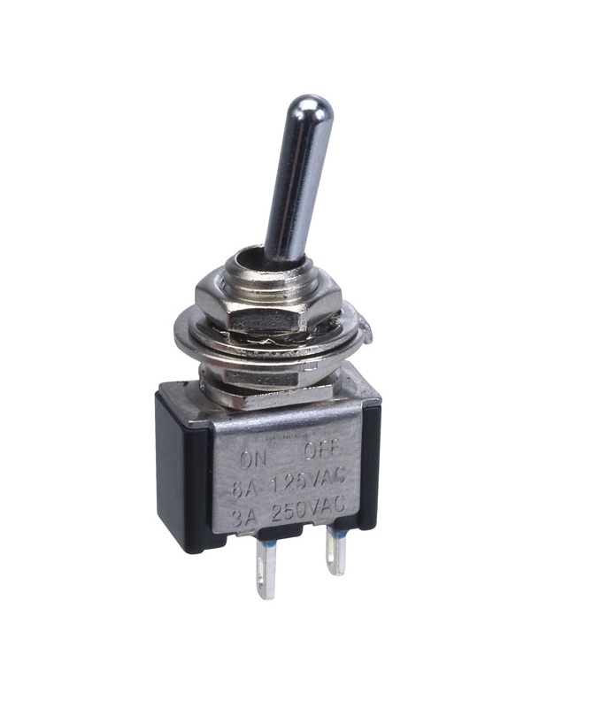 Miniature Toggle Switch SPST On-Off