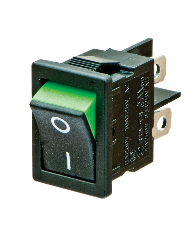 DPST Visible On Rocker Switch 