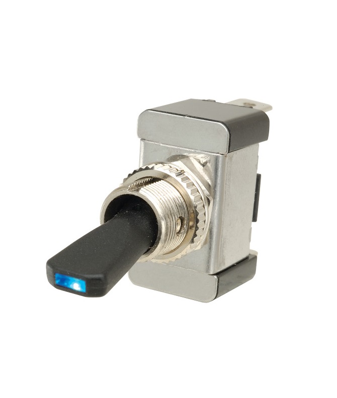 SPST LED Tip Toggle Switch 