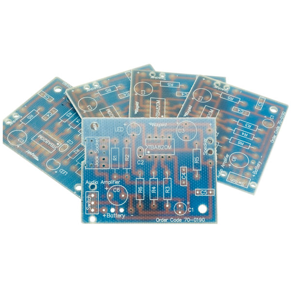 Printed Circuit Boards, PCB Blue (Pack of 5)