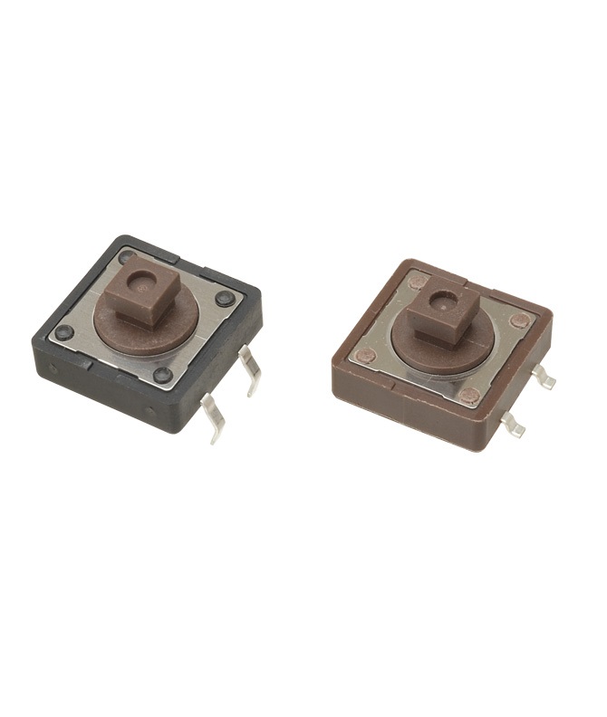 Tact Switch 12x12mm Square 160gf Smt