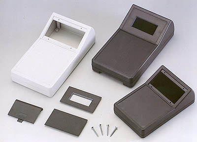 Slopped Hand-Held Enclosures