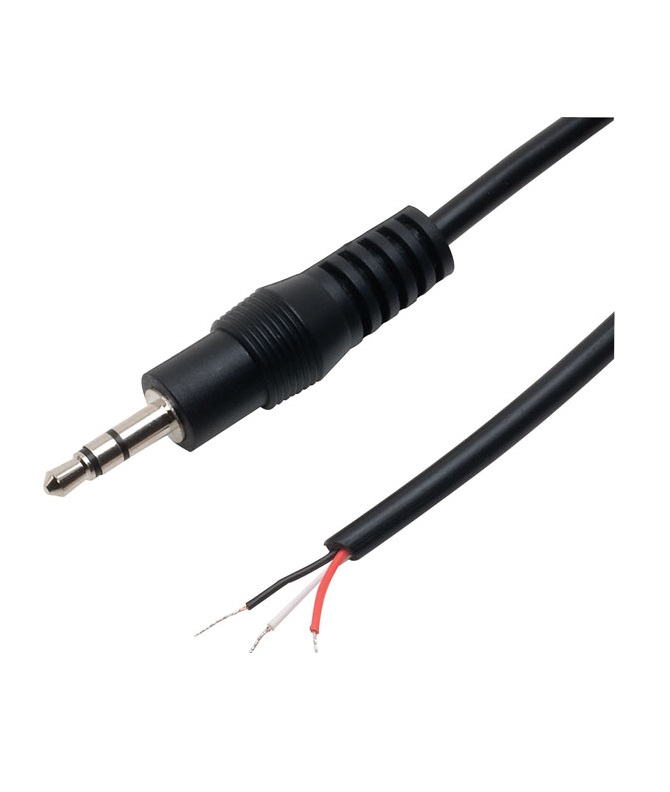 3.5mm Stereo Plug to Bare Wires 1.5m